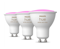 Philips Hue White and color ambiance Żarówka 3xGU10 - 709610 - zdjęcie 2